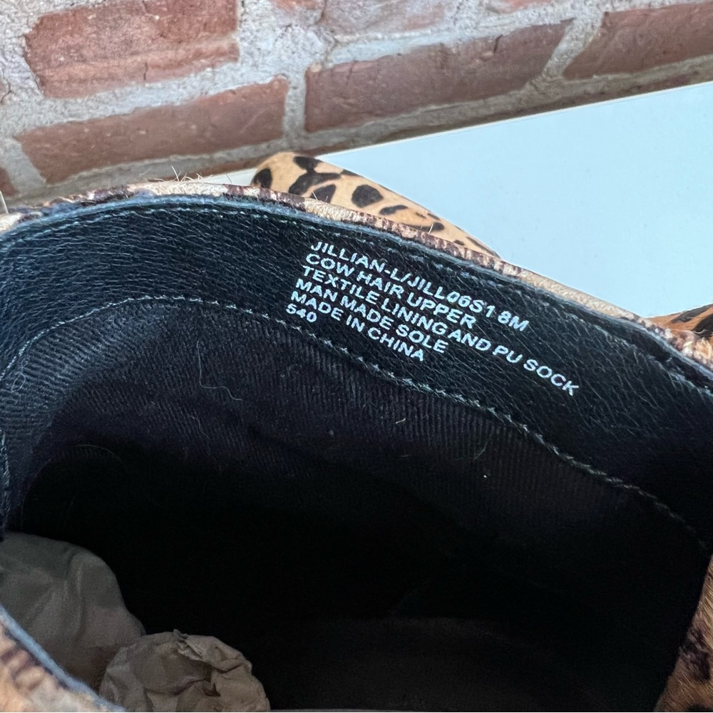 Leopard Print Booties - Picture 7 of 7